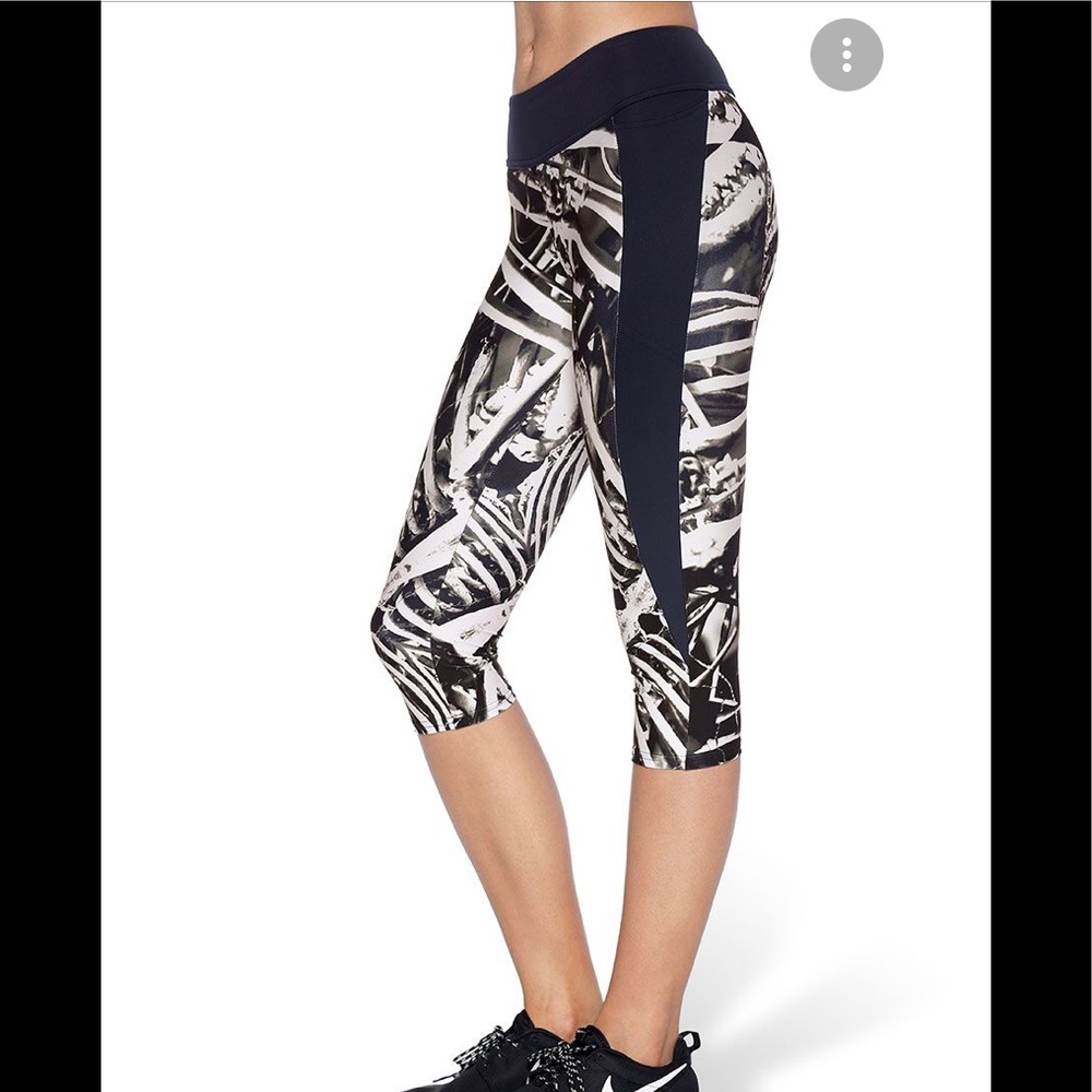 Blackmilk bone machine combat crop leggings